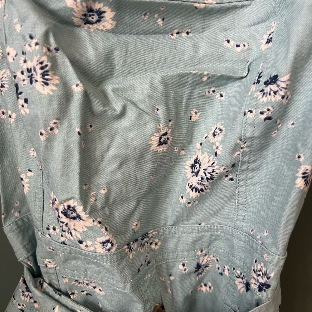 GAP Floral Print Apron Dress - Picture 2 of 3